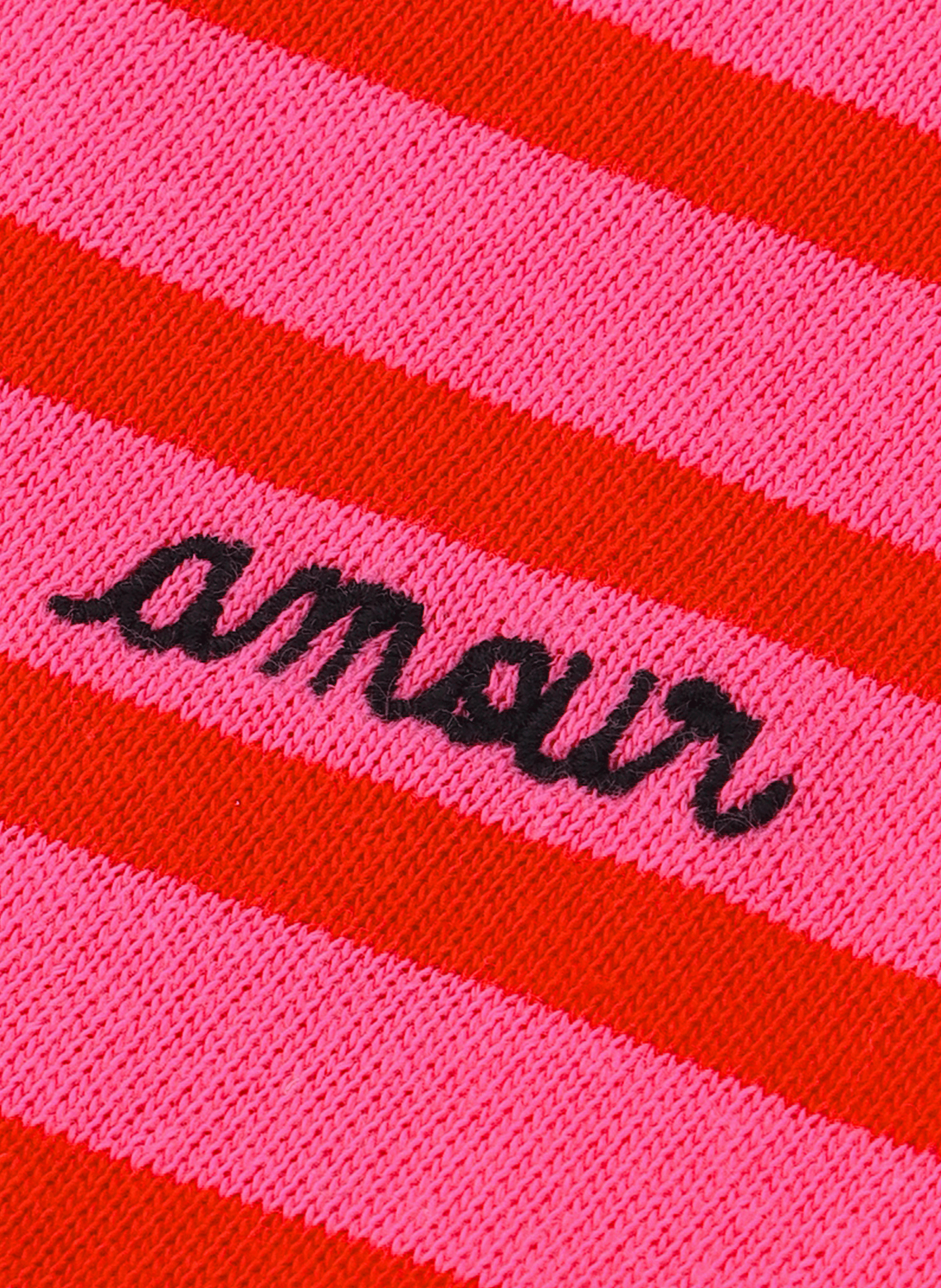 GARDETTE AMOUR - T-shirt col rond en coton | Rayé