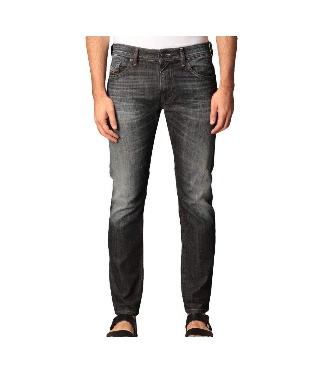 Jean Slim Gris/bleu Homme Diesel Thommer