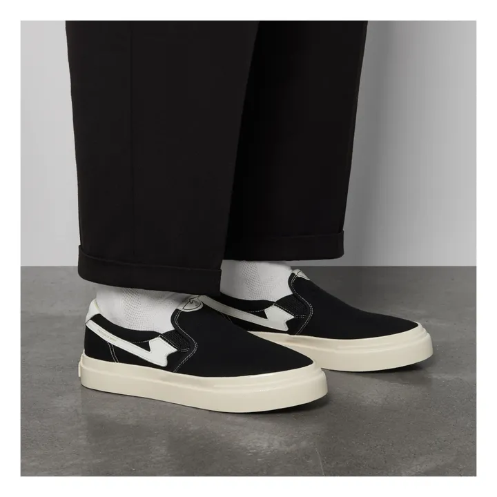 Stepney Workers Club Slip-On Lister S-Strike | Noir