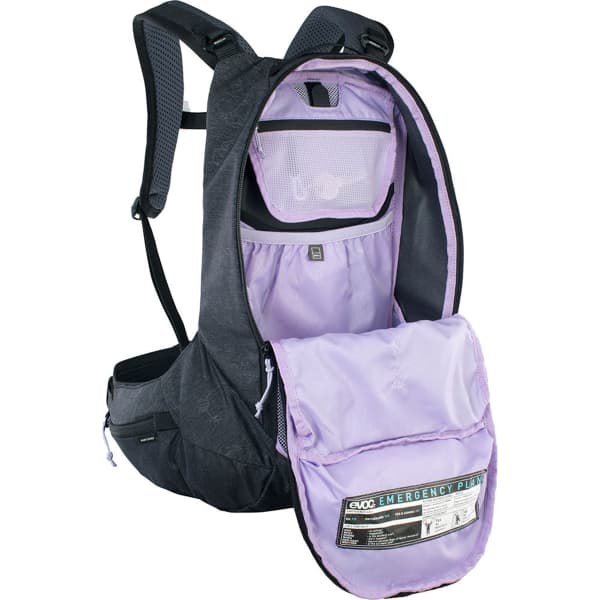 Sac à dos VTT EVOC TRAIL PRO SF 12 MULITCOLOUR/VIOLET