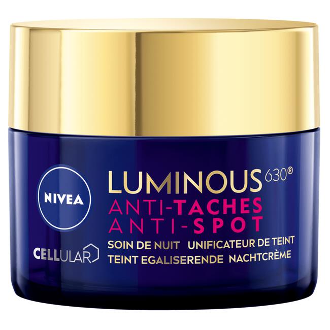 NIVEA CELLular Luminous630 Anti-Spot Nachtcrème 50 ML