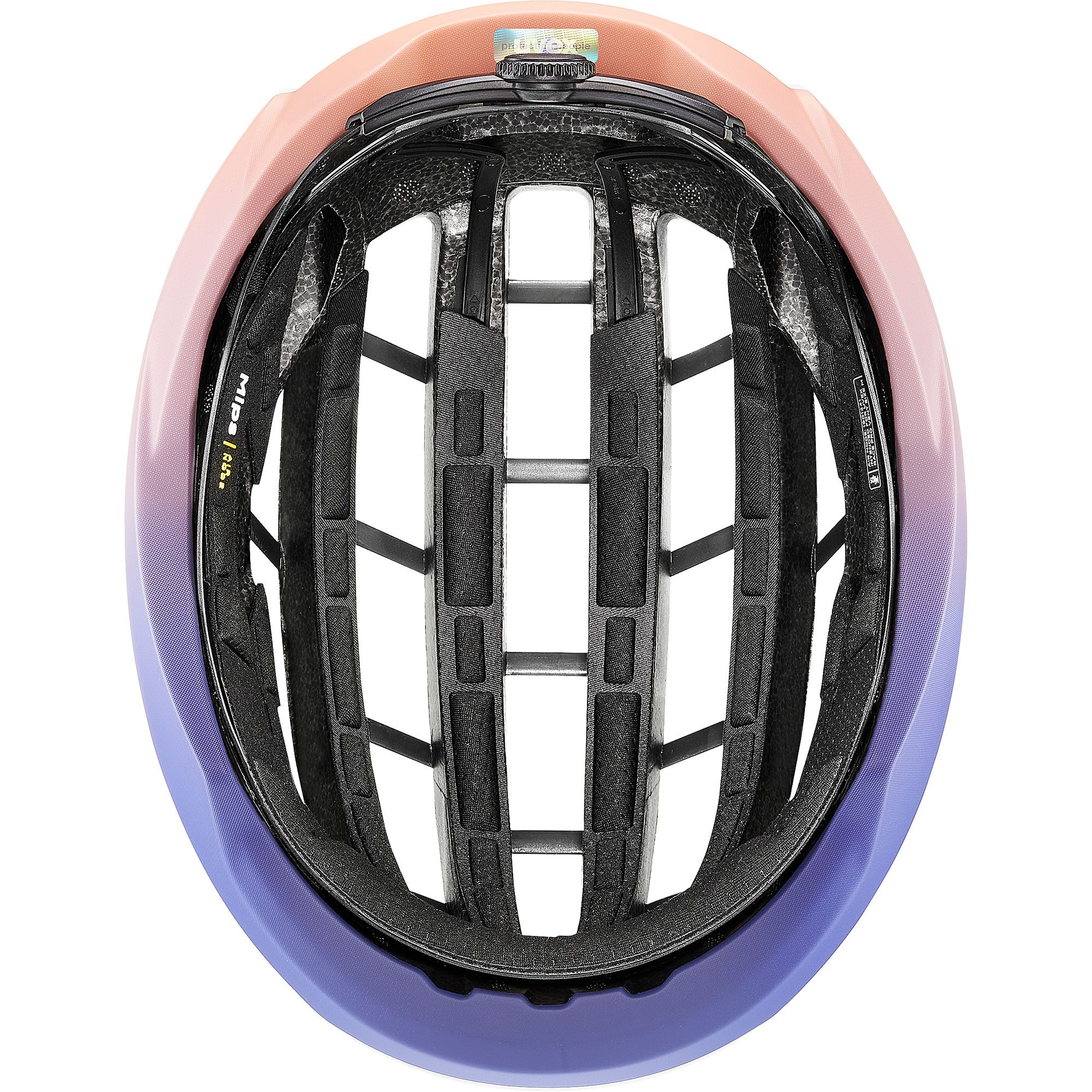 Uvex Surge aero MIPS Fahrradhelm white-lilac apricot matt