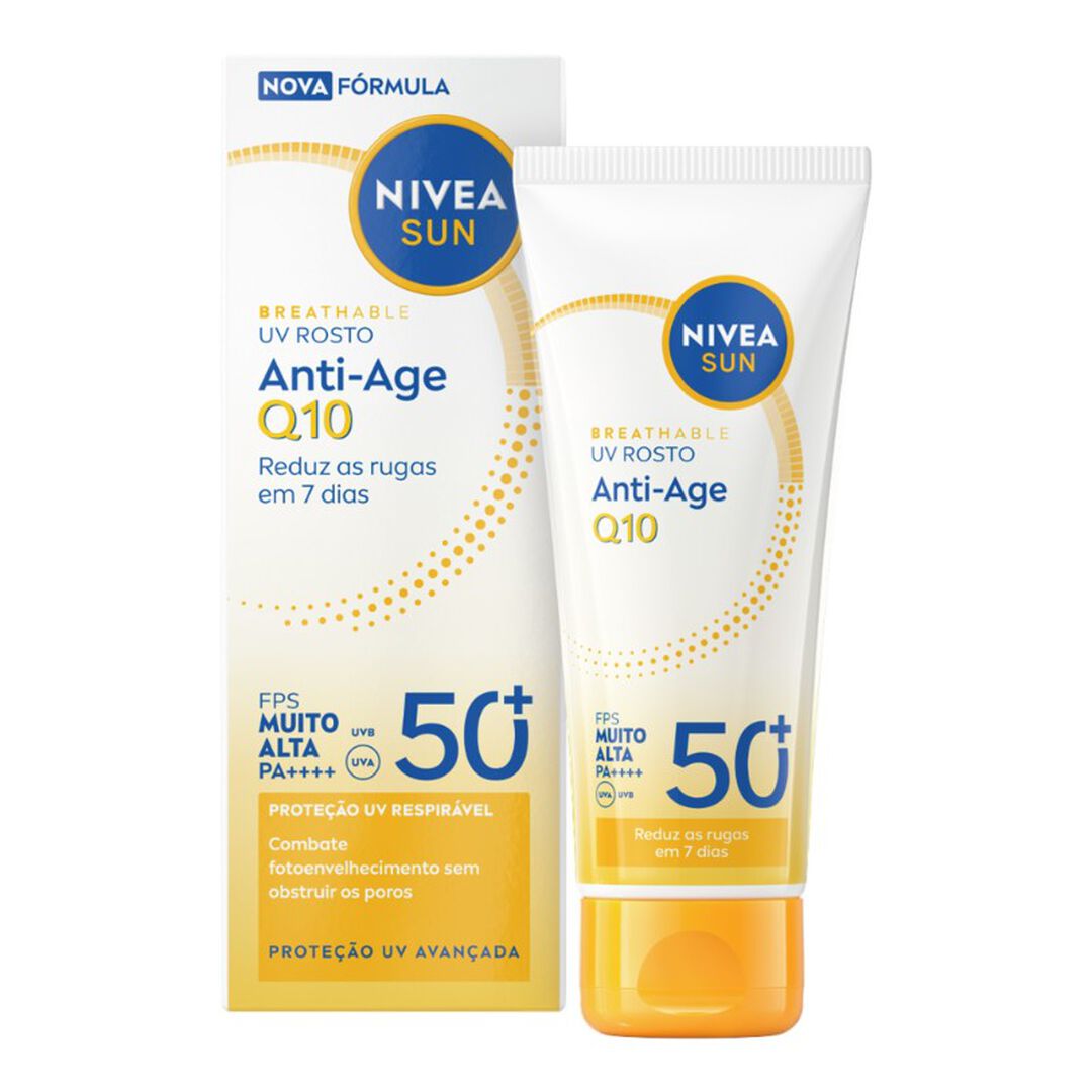 Creme UV Rosto Anti-Age Q10 FP50+ - 40ml