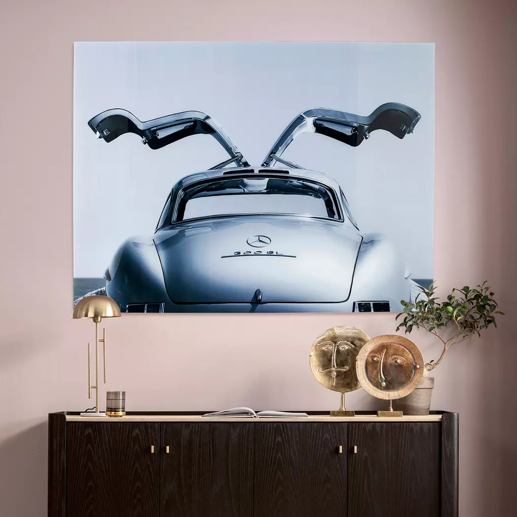 Glasbild 160 x 120 cm Oldtimer Back 61474