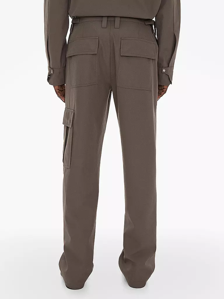 HELMUT LANG Cargohose braun