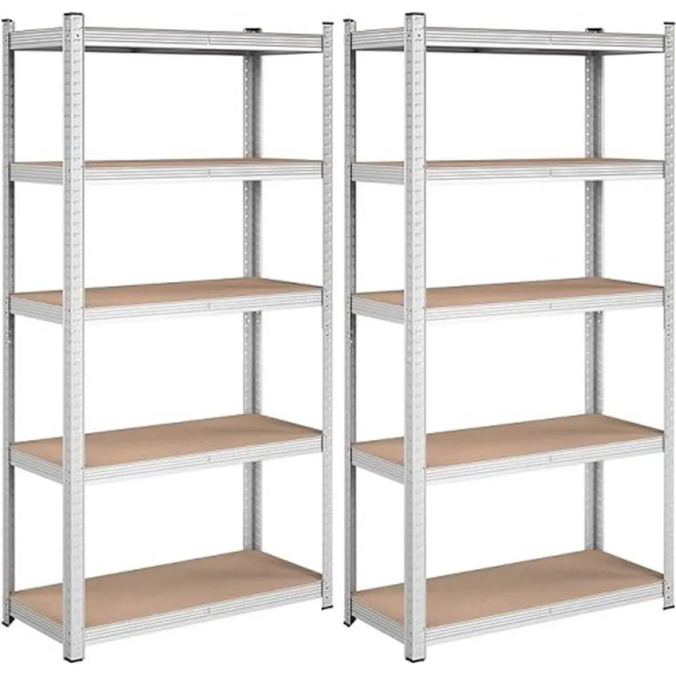 Bobbel Home Stellingkasten Set van 2 Zilver
