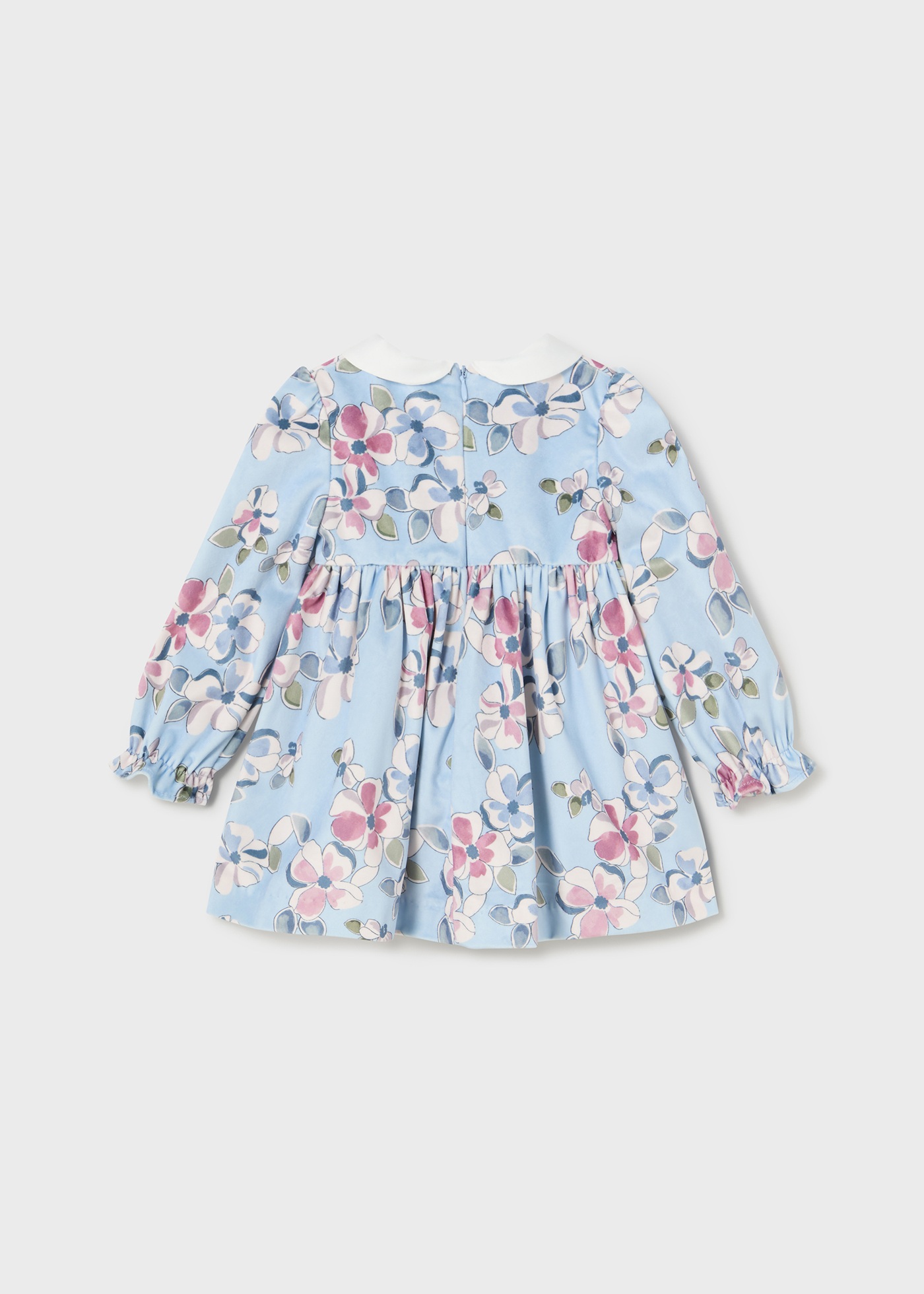 Vestido de veludo para bebê