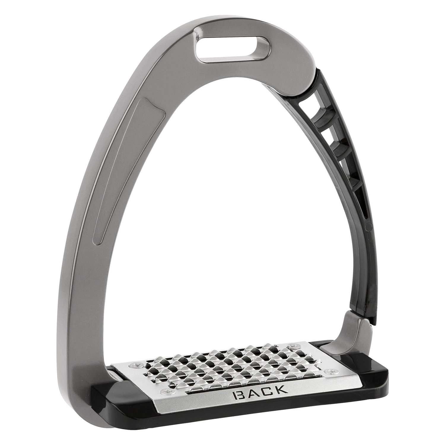 ACAVALLO Steigbügel Arena Alupro  - titanium - Standard