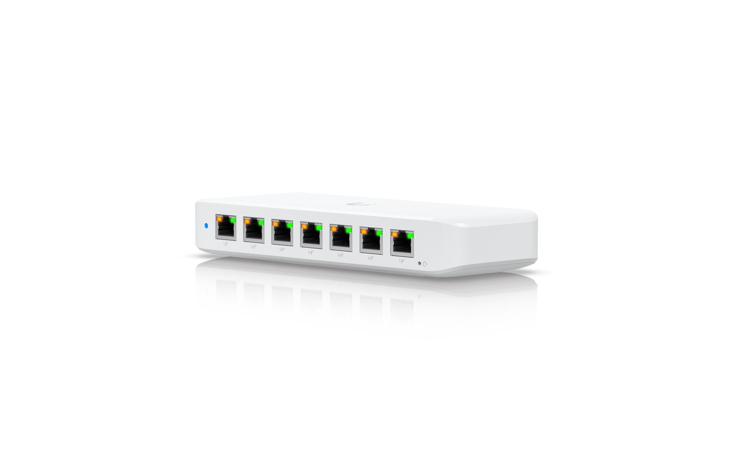 PoE+ Switch USW-ULTRA-210W 7 Port<br>Hochleistungsfähiger und vielseitiger 202W PoE-Switch