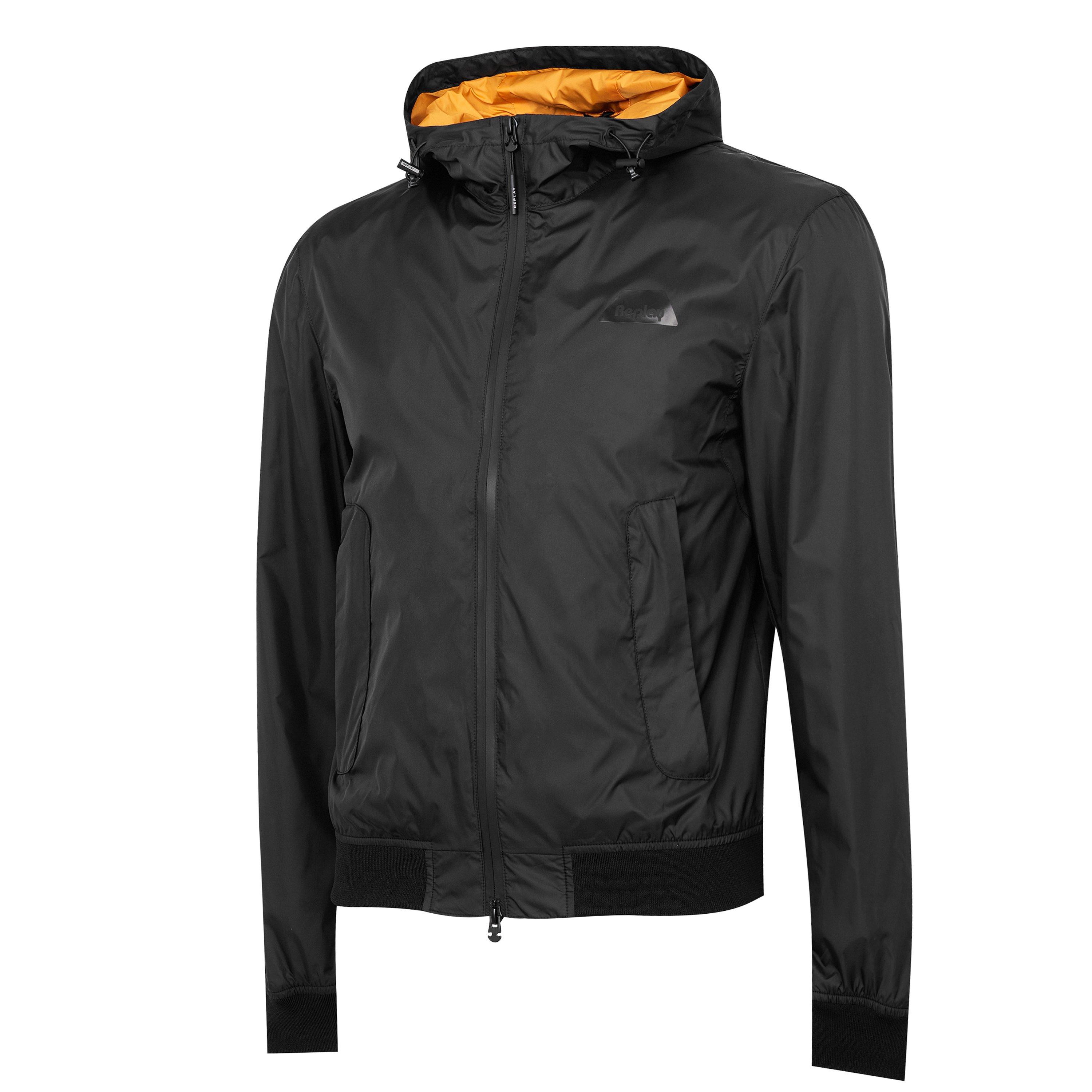 Replay Hooded Bomber Jacket