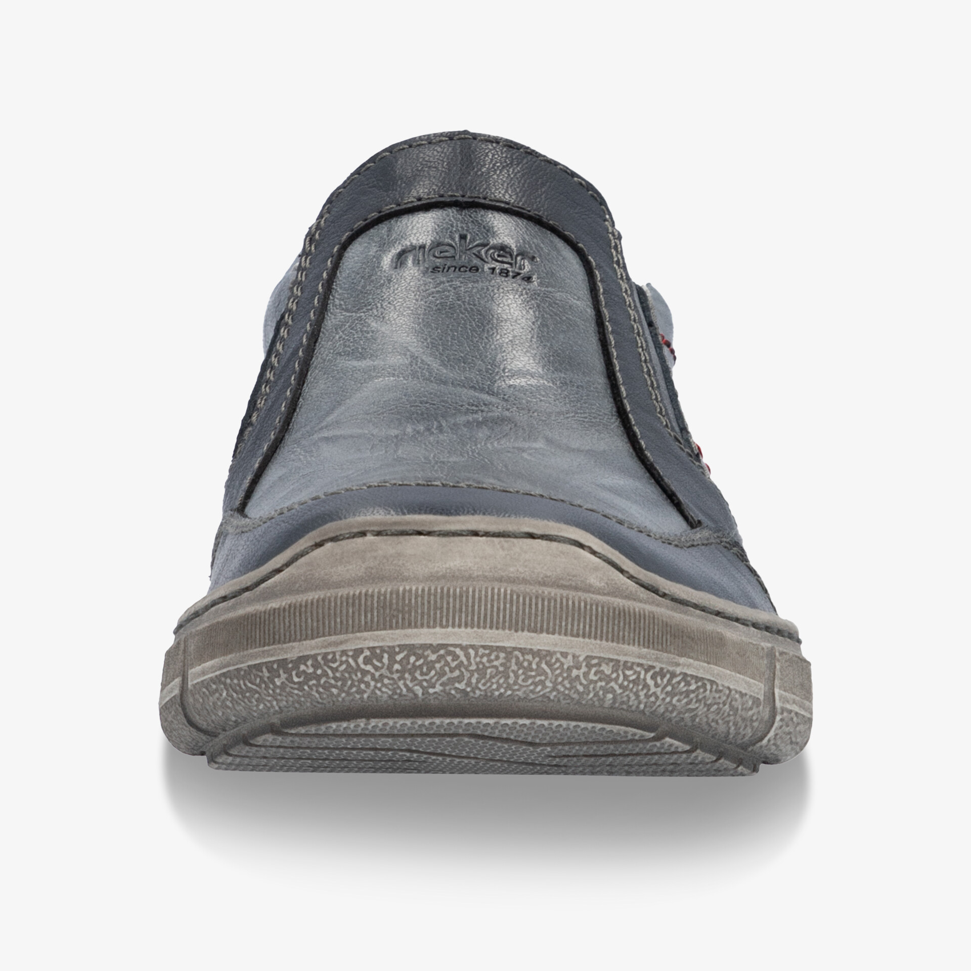 rieker Herren Slipper blau