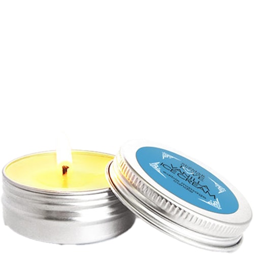 Mini bougie de massage 100% naturelle - Crème glacée vanille - 30 ml