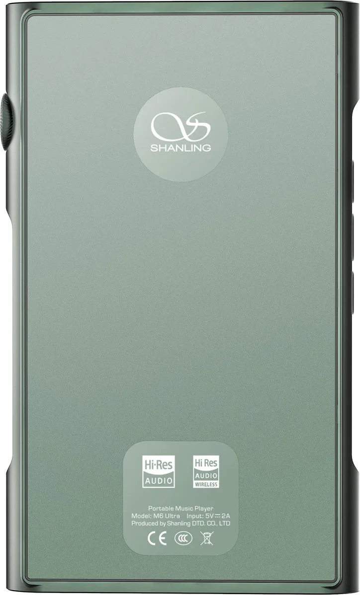 Shanling M6 Ultra Vert Baladeurs audiophiles