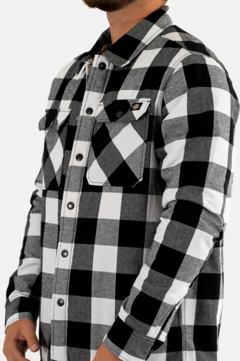 Chemise dickies sherpa lined sacramento blk1 black