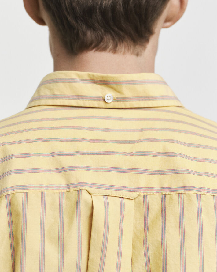 Gant REL HERITAGE POPLIN STRIPE SHIRT Faded sunset
