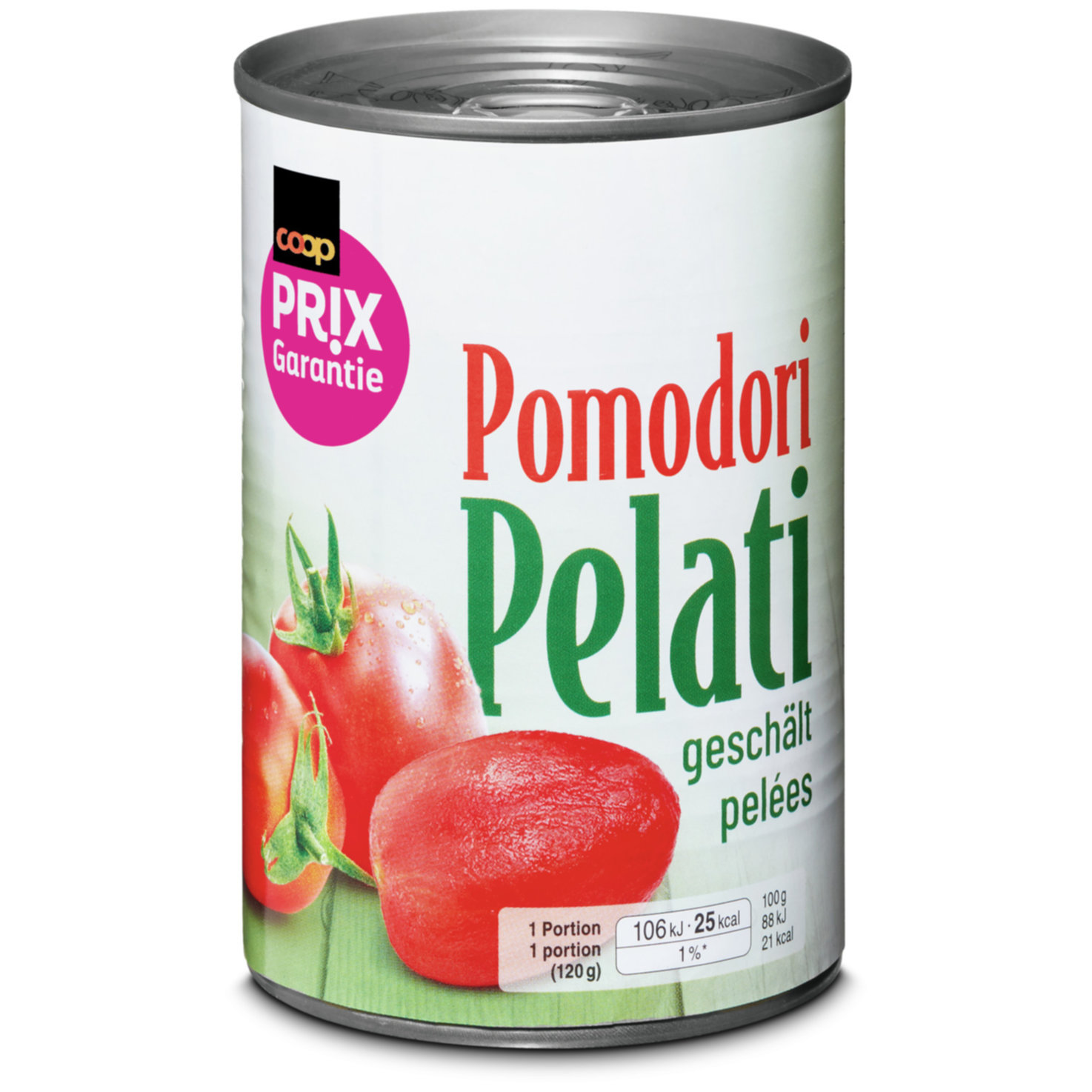 Prix Garantie geschälte Tomaten