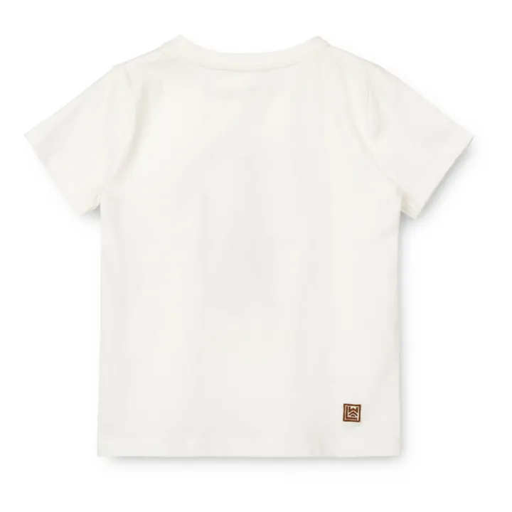 Liewood T-shirt Apia Léopard Bébé | Blanc