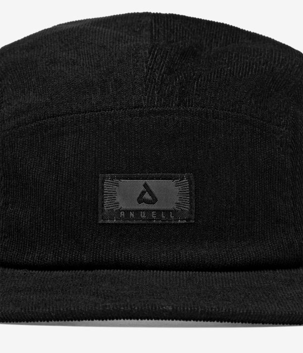 Anuell Riedam Cord 5 Panel Cap (black)