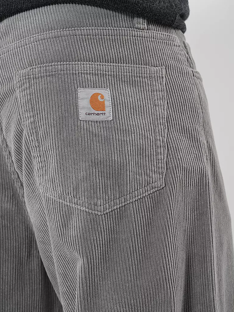 CARHARTT WIP Cordhose LANDON PANT grau