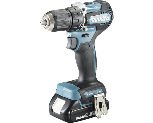 Makita DDF487RAJ 18V accuboormachine/schroefmachine, inclusief 2 accu's, oplader en MAKPAC maat 2 koffer.