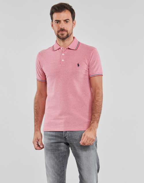 Polo Ralph Lauren - K223SC52C-SSKCSLIMM1-SHORT SLEEVE-KNIT Rojo / China