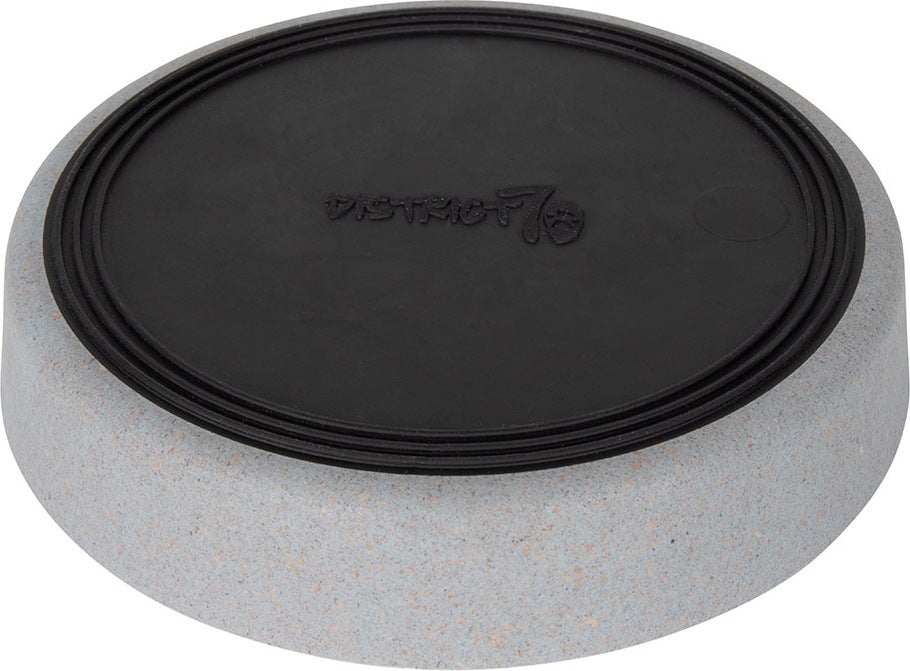 District 70 kattenvoerbak Bamboo antischrok S blauw D 13,5 H 2,6 cm