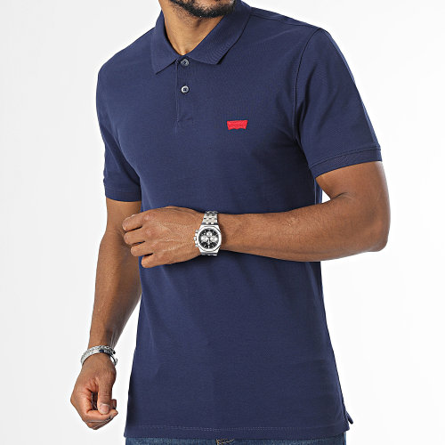 Polo Manches Courtes A4842 Bleu Marine