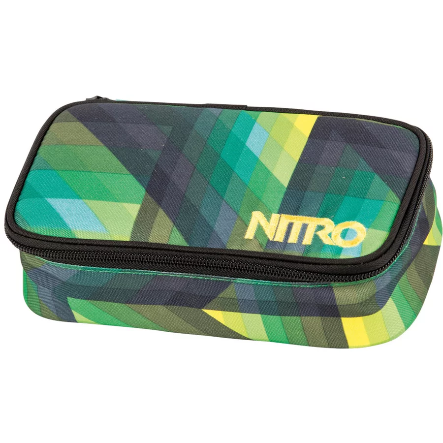 Nitro XL - Schlampermäppchen 21 cm geo green