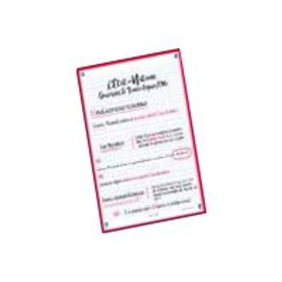 Oxford REVISION 2.0 - Pack de 32 Fiches Bristol Scribzee - A5 - petits carreaux - perforées - couleurs assorties