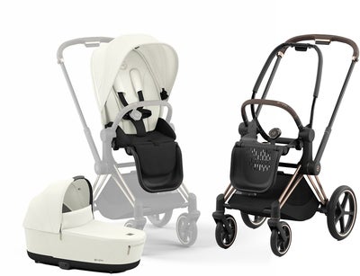 Cybex Priam Duovogn, Off White/Rose Gold