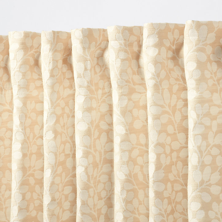 Rideau GoodHome Mulgrave naturel l.140 x H.260 cm