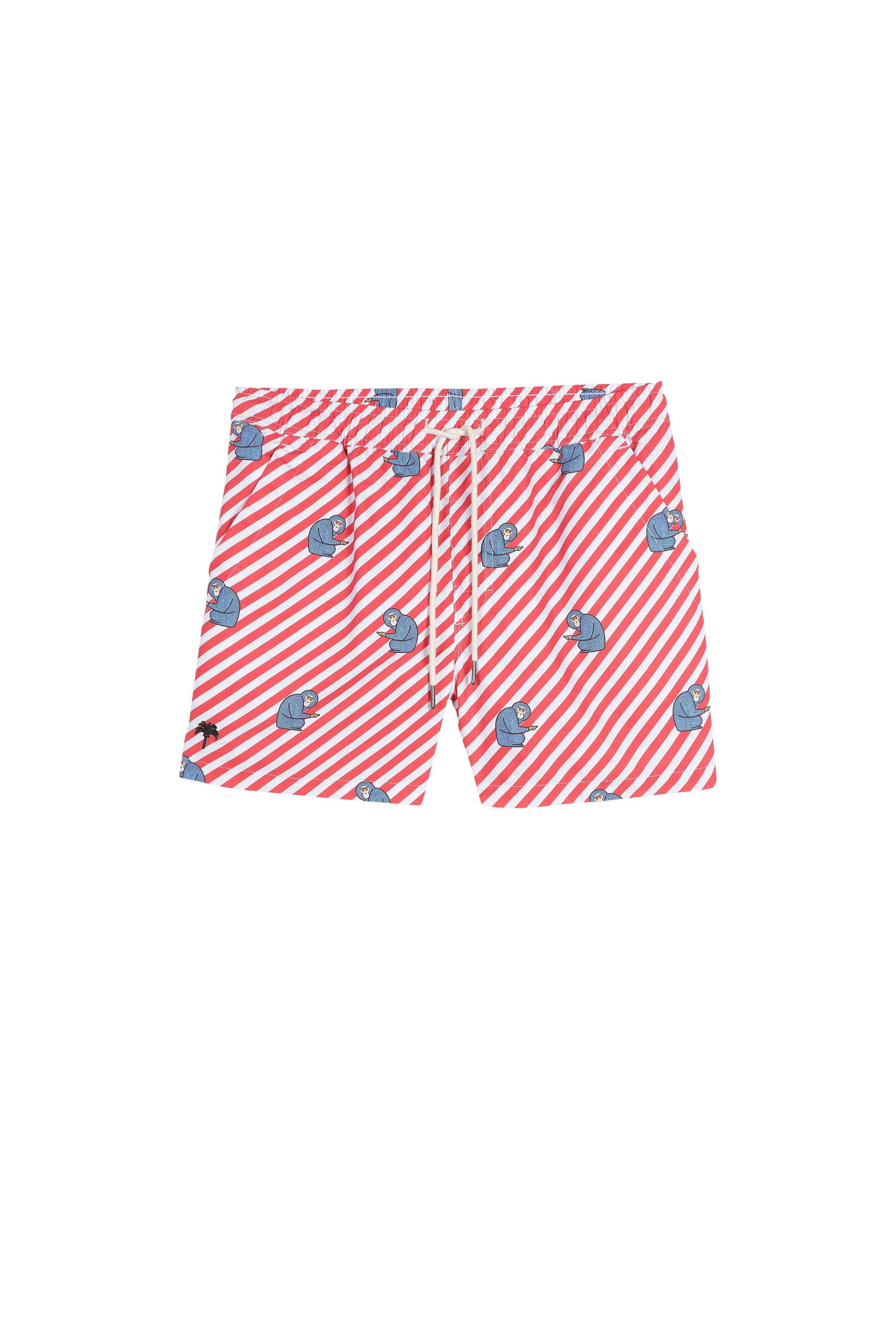 OAS COMPANY Short de bain POLKA MONKEY SWIM SHORT Rouge