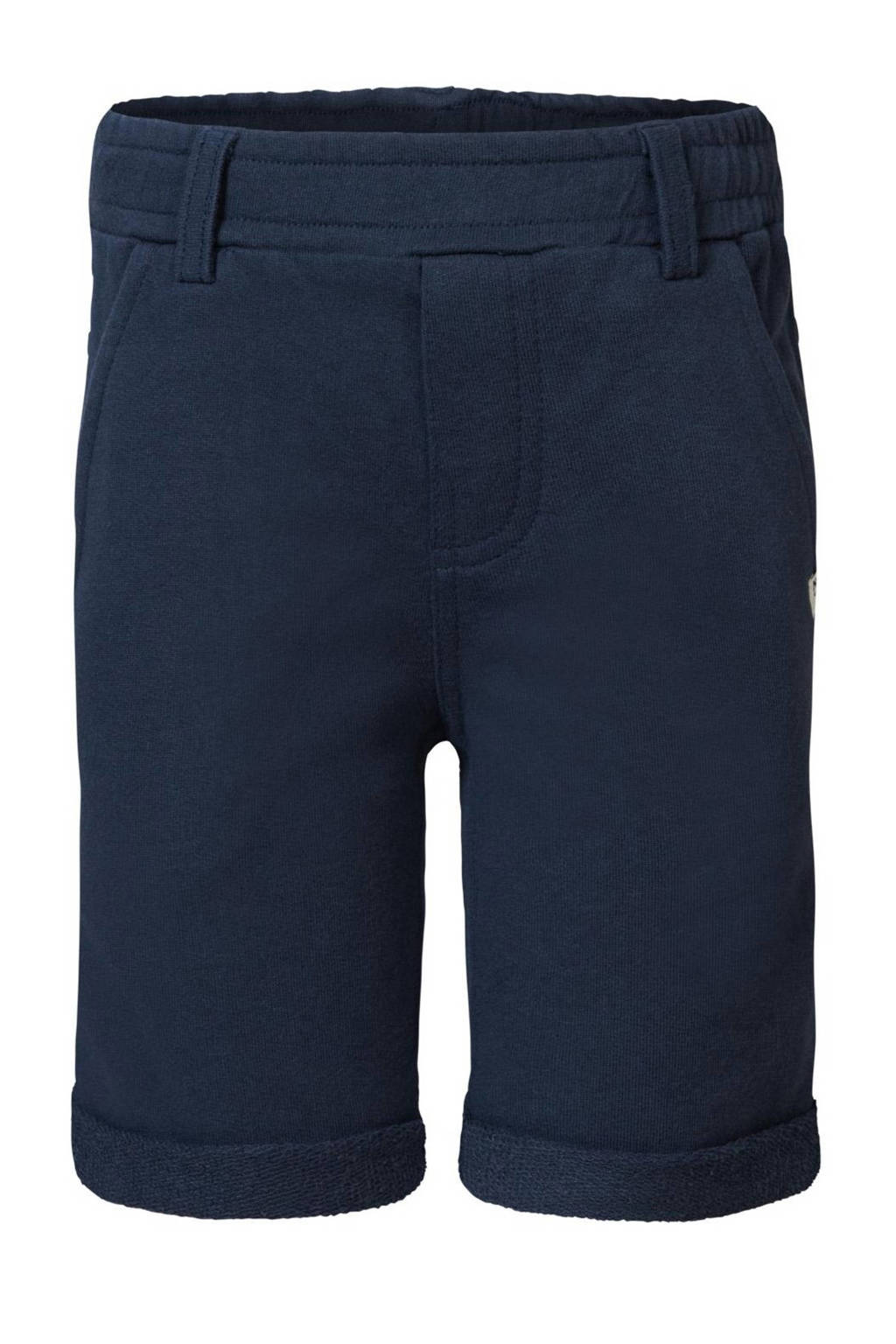 Noppies regular fit sweatshort blauw