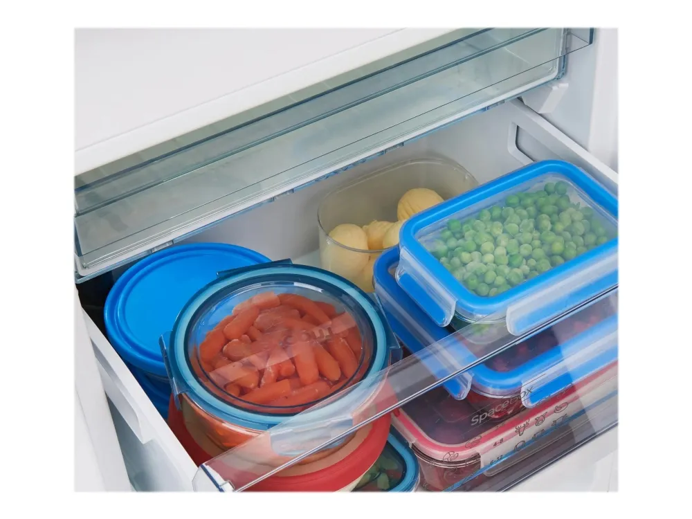 Gorenje NRKI4182A1 - Køleskab/fryser - bund-fryser - til indbygning - niche - bredde: 56 cm - dybde: 56 cm - højde: 177.5 cm - 248 liter - Klasse F - hvid