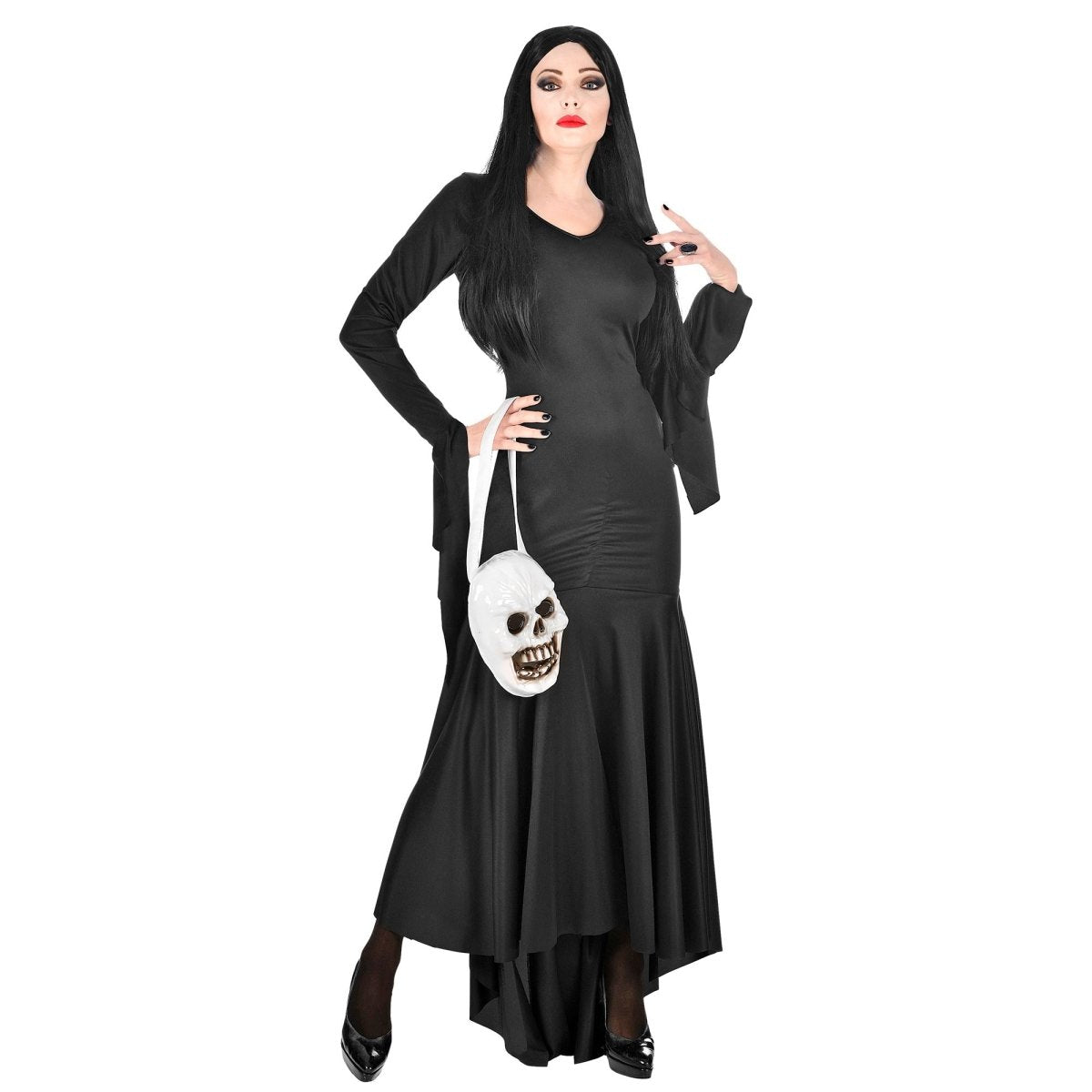 Halloween Jurk Zwart Dames Mortisia