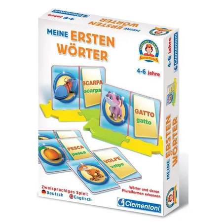 Clementoni Meine ersten Wörter, 2-sprachiges lernen von englisch und deutsch