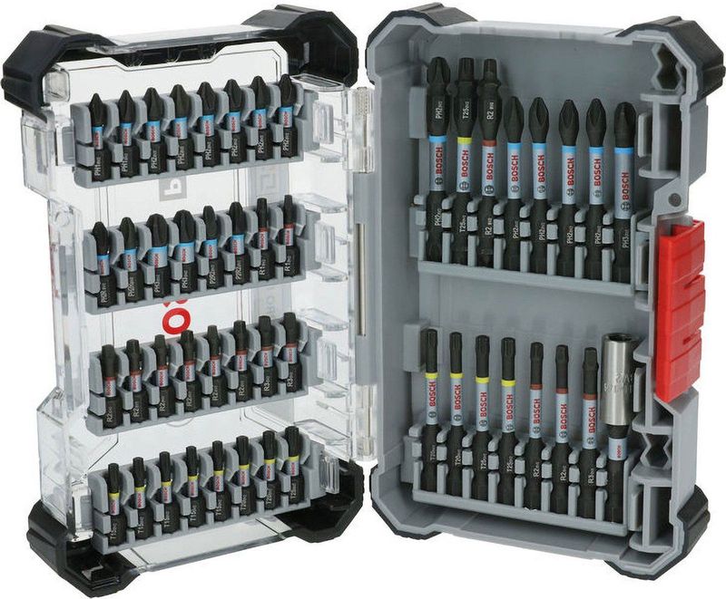 Bosch - PRO Impact Schroefbitset - 48-delig - Koffer - Warmtebehandeld Staal