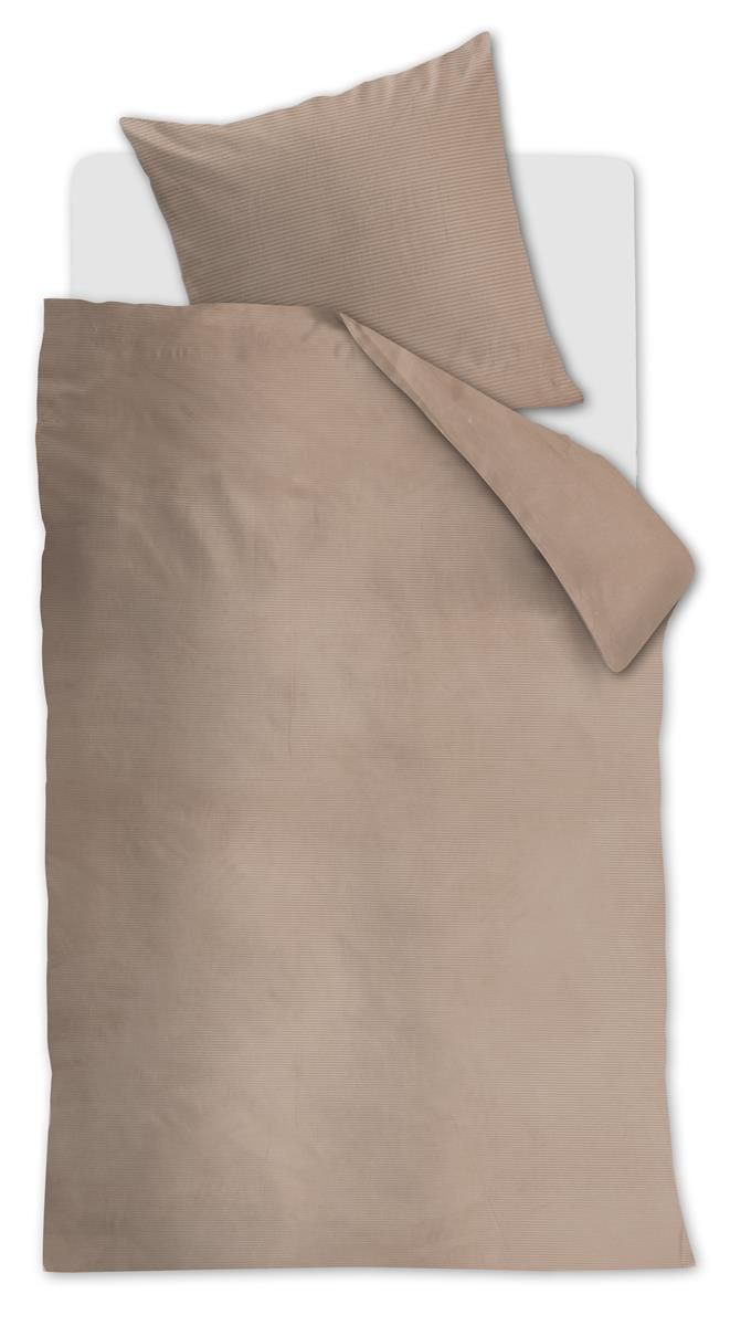Bettwäsche Cord COSY CORDUROY 135x200 cm, mit 1 Kissen