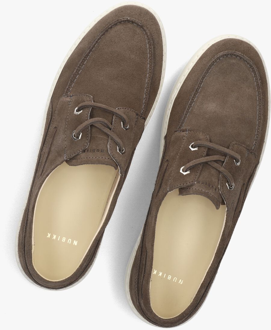 grijze nubikk loafers jiro yacht