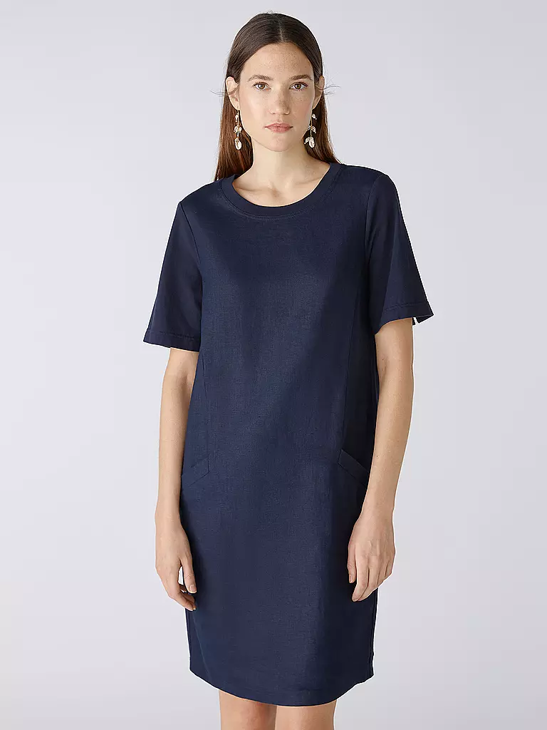 OUÍ Minikleid dunkelblau