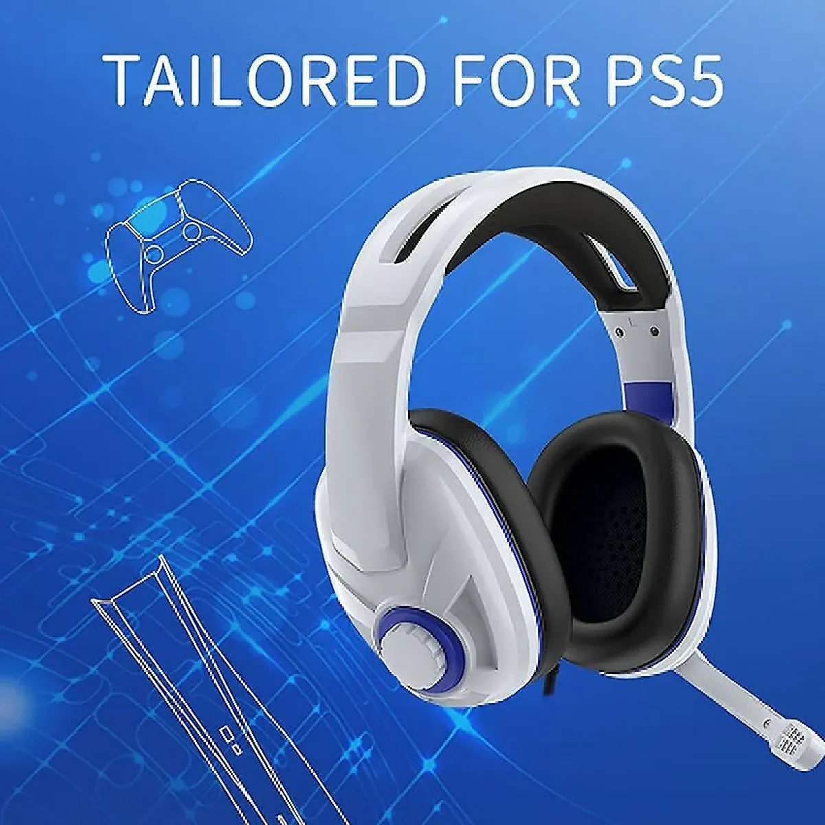Casque Chrono Blanc