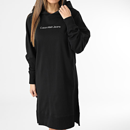 Robe Sweat Capuche 0360 Noir