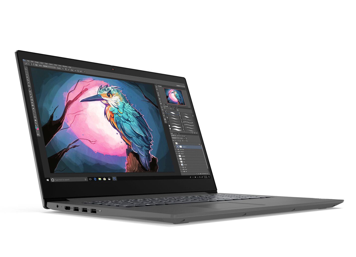 Lenovo Notebook mit 17,3“ (43,2 cm) entspiegeltem Full-HD-Display