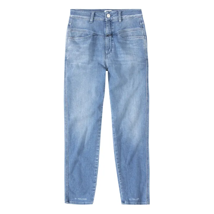 Closed Jean Pedal Pusher | Bleu