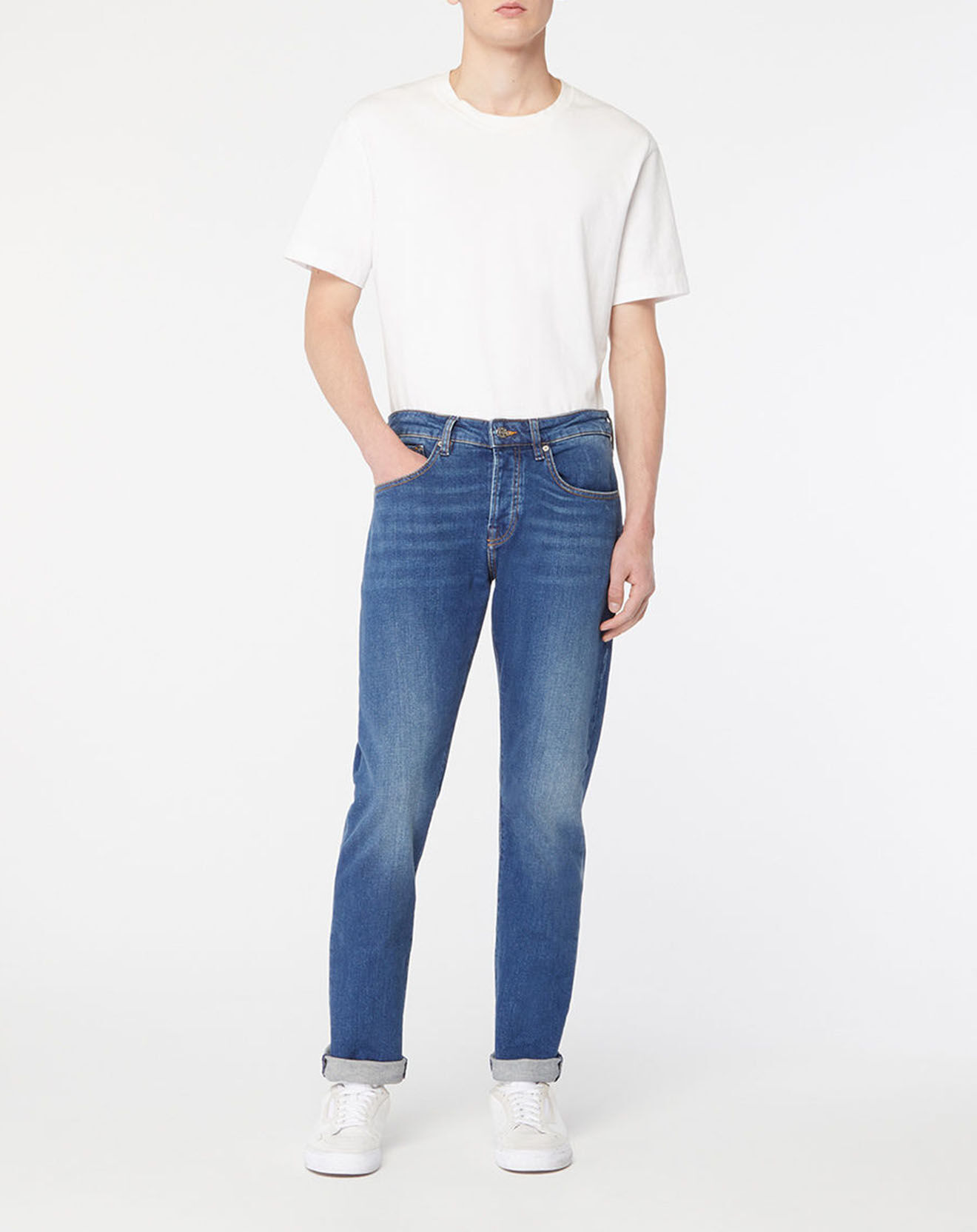 Scotch & Soda Jean Slim Fit 100% Coton Bio Ralston Classic bleu