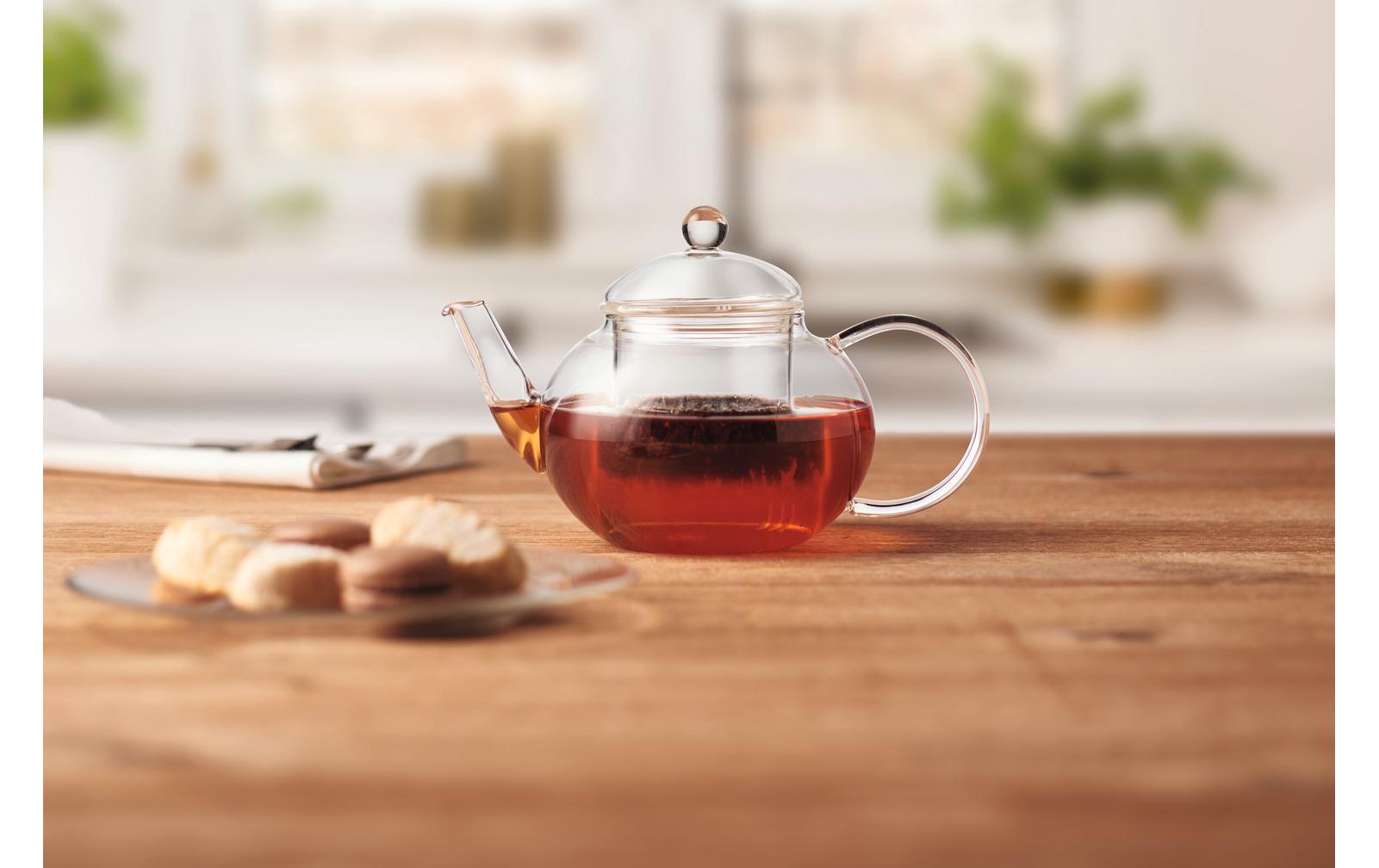 Teekanne Yogi 1 l, TransparentTeebereiter