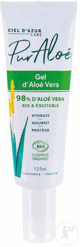 Pur Aloé Gel Aloé Vera Natif Bio Tube 125ml