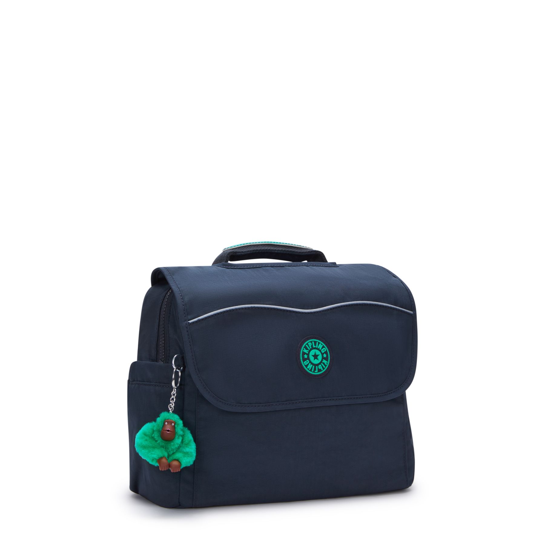 CODIE S Petit cartable avec bretelles ajustables - Blue Green Block