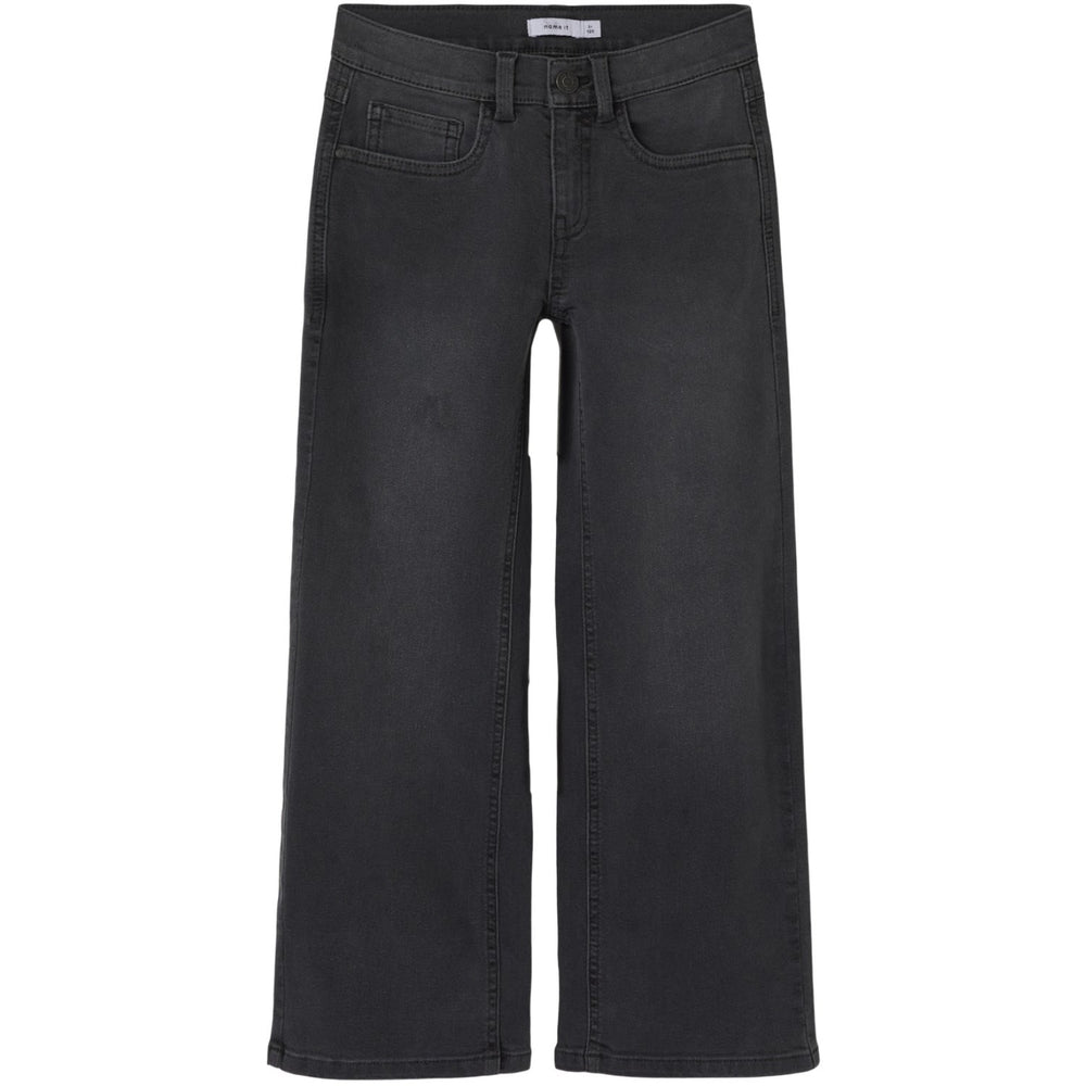 Køb Name It Dark Grey Denim Nkfrose Wide Jeans 8808-Dt Tb