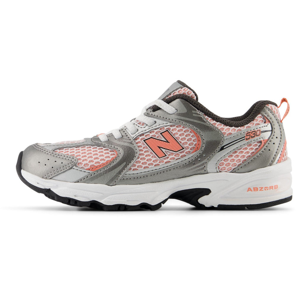 Køb New Balance Sneakers Dark Silver Metallic 530 Kids Bungee Lace